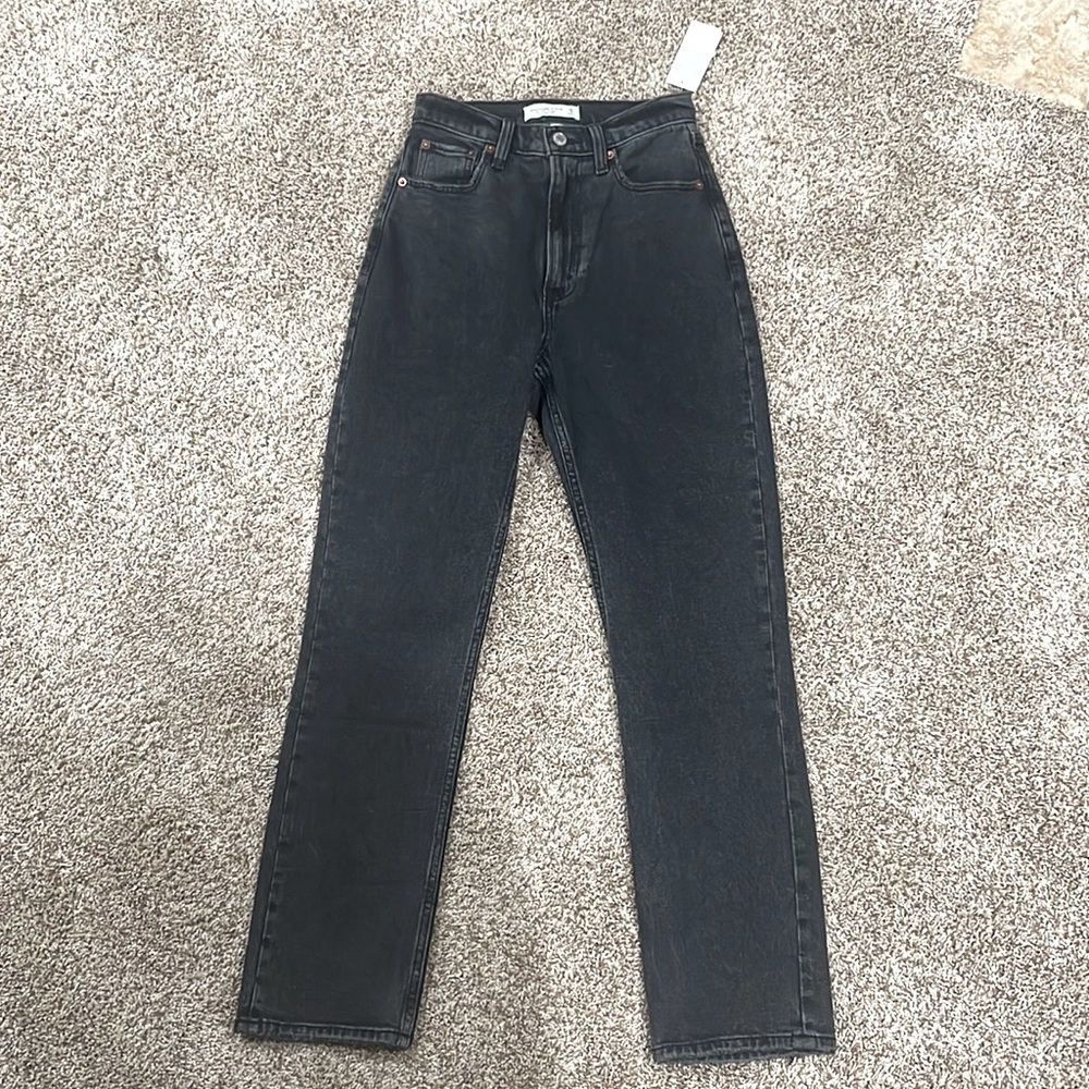 Abercrombie and Fitch Ankle straight curve love